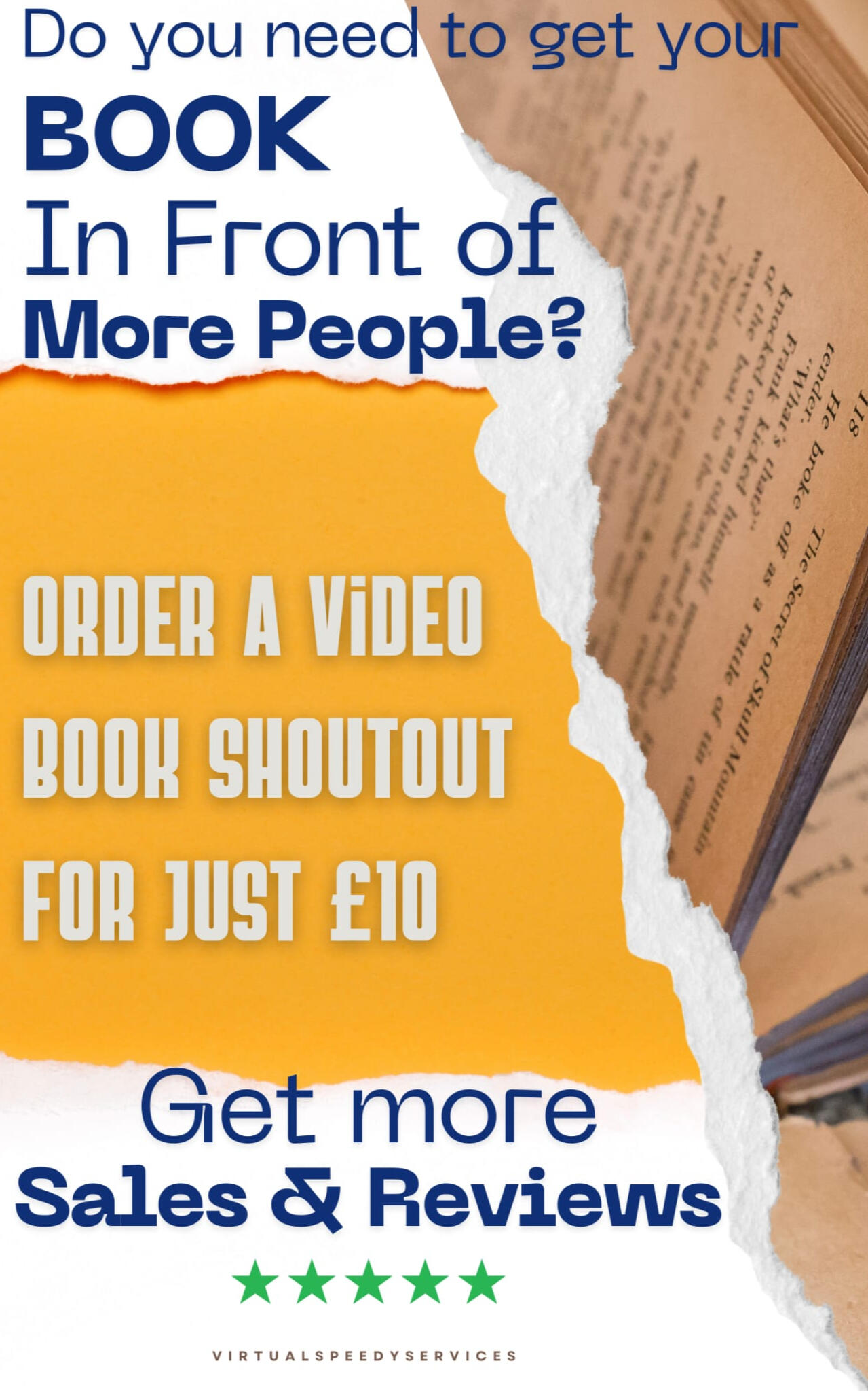 Do you need more book sales